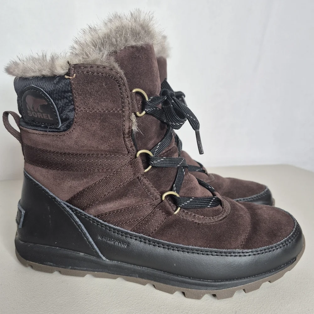 Sorel Tivoli Faux Fur Waterproof Winter Boots - Size 7